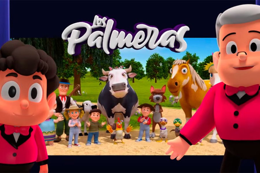 Palmeras lanzaron enganchado canciones infantiles con animación |